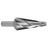 RUKO-101408-BROCA CÓNICA PARA CHAPA HSS CON CANALES EN ESPIRAL (DIAMETRO  5,0-31,0 MM)