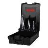 RUKO-101626PRO-JUEGO DE 3 BROCAS ESCALONADAS ULTIMATECUT HSS RUNATEC CON FLOWSTEP 