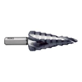 RUKO-101651P-BROCA ESCALONADA FLOWSTEP  HSS (6-20 MM)