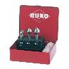 RUKO-102151T-JUEGO DE 4 AVELLANADORES CÓNICOS DIN 335 FORMA C HSS-TIN 90&#XB0;