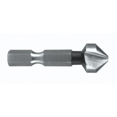 RUKO-102313-AVELLANADOR C&#XF3;NICO DIN 335 FORMA C 90&#XBA; HSS MANGO HEXAGONAL 1/4" (&#XD8; M&#XE1;X. 6,3 MM)