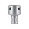RUKO-108126-ADAPTADOR PARA TALADROS DE BASE MAGNÉTICA PARA ADAPTAR A VÁSTAGO WELDON CON SALIDA A VÁSTAGO QUICK-IN