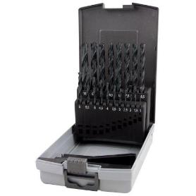 RUKO-214214SRO-JUEGOS DE 19 BROCAS HELICOIDALES DIN 338 TIPO N HSS-G