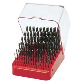 RUKO-214223-JUEGO DE 91 BROCAS HSS RECTIFICADAS EN ESTUCHE PLÁSTICO