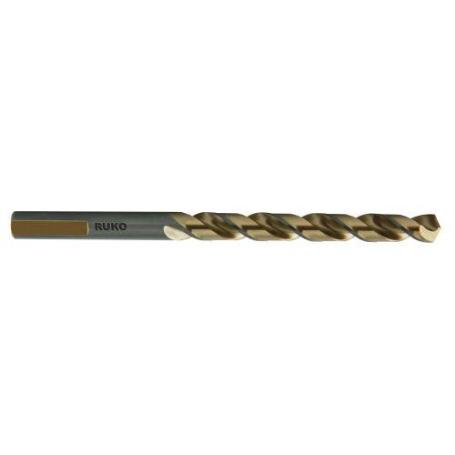 RUKO-228102-PACK DE 10 BROCAS HELICOIDALES DIN 338 TIPO UNI HSSE-CO 5 (DIAMETRO  1.2 MM)