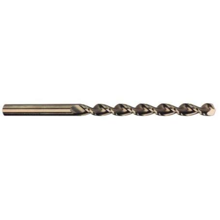 RUKO-253090-PACK DE 10 BROCAS HELICOIDALES LARGAS DIN 340 TL 3000 HSS-CO 5 COBALTO RECTIFICADA CON AUTOCENTRADO (DI