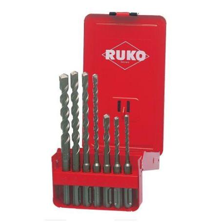 RUKO-205246-JUEGO DE 7 BROCAS SDS-PLUS S4