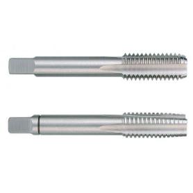 RUKO-236020-JUEGO DE 2 MACHOS PARA ROSCAR A MANO G DIN 5157 HSS RECTIFICADOS CON ROSCA G 2