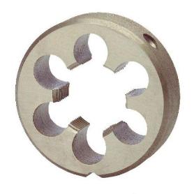 RUKO-240118-COJINETE REDONDO G DIN EN 24231 HSS RECTIFICADO TIPO B CERRADO. ROSCA G1 1/8 