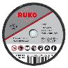 RUKO-216108-2-PACK DE 25 DISCOS DE CORTE 100 X 2 MM