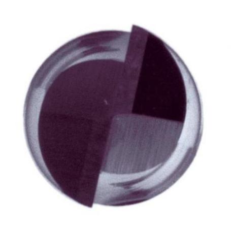 RUKO-820120HM-FRESA FRONTAL DE METAL DURO DIN 6527 K 2 LABIOS (DIAMETRO  12 MM)