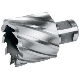 TERRAX-108222TX-BROCA HUECA HSS VÁSTAGO WELDON PROFUNDIDAD DE CORTE 30 MM (DIAMETRO  22 MM)