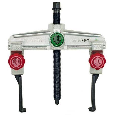 KUKKO-20-10+S-EXTRACTOR DE RODAMIENTOS UNIVERSAL DE 2 PATAS PARA ESPACIOS ANGOSTOS CON REGULACIÓN RÁPIDA (120X100 M