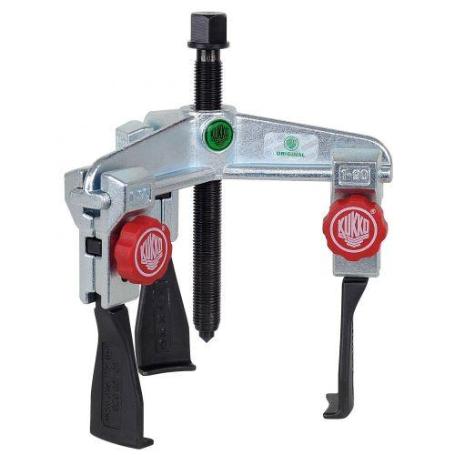 KUKKO-30-10+S-EXTRACTOR DE RODAMIENTOS UNIVERSAL DE 3 PATAS ESPACIOS ANGOSTOS CON REGULACIÓN RÁPIDA (130X100 MM)