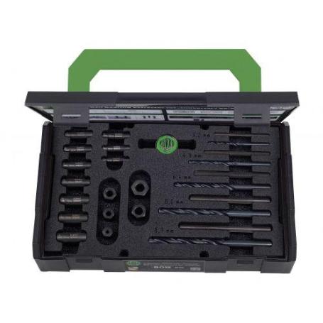 KUKKO-49-U-B-JUEGO DE EXTRACTOR DE RODAMIENTOS DE ESPÁRRAGOS (ROSCAS M5 A M16)