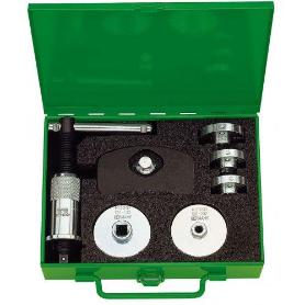 KUKKO-126-30-JUEGO DE HERRAMIENTAS PARA REPOSICIÓN DE PISTONES DE FRENOS DE DISCO (10 PIEZAS, CON 7 ADAPTADORES)