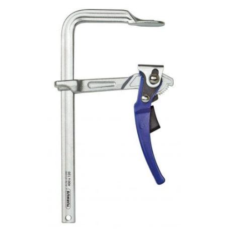 TURNUS-472-050-TORNILLO DE APRIETE CON PALANCA DE ACCIÓN RÁPIDA TIPO GRIP 500X120 MM RIEL 25X12 MM