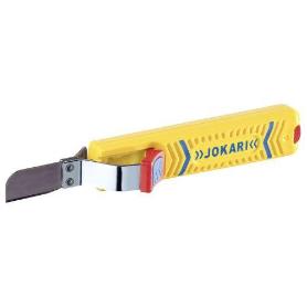 JOKARI-J10281-CUCHILLO PELACABLES SECURA N&#XBA; 28G CON CUCHILLA RECTA (&#XD8; 8-28 MM)