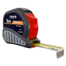 FISCO-TV5M-SR-FLEXÓMETRO CLASE I CON CAJA ABS CON EMPUÑADURA DE GOMA TRI-LOK (5X25)