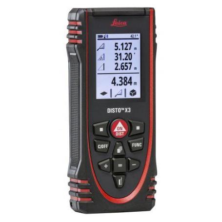 LEICA GEOSYSTEMS-850833-MEDIDOR L&#XE1;SER DISTO X3-1 (ALCANCE 0,05 A 150 M PRECISI&#XF3;N &#XB1; 1,0 MM)