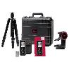 LEICA GEOSYSTEMS-887891-MEDIDOR L&#XE1;SER X4-1 + TR&#XED;PODE PROFESIONAL DE ALUMINIO + SOPORTE GIRATORIO