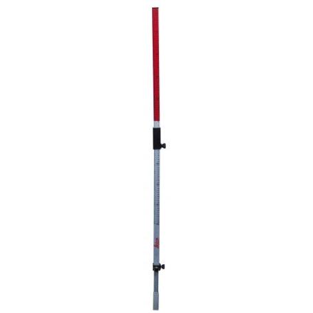 LEICA GEOSYSTEMS-482GF-MIRA TELESCÓPICA CON NIVEL DE BURBUJA Y SOPORTE PARA RECEPTOR LÁSER (ALT. MAX.: 2,40 M)