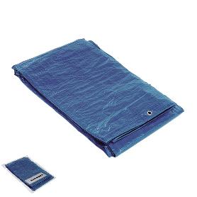 LONA IMPERMEABLE REFORZADA 3 X4 METROS (APROXIMADAMENTE) CON OJETES METÁLICOS, LONA DE PROTECCIÓN DURADERA, COLOR A