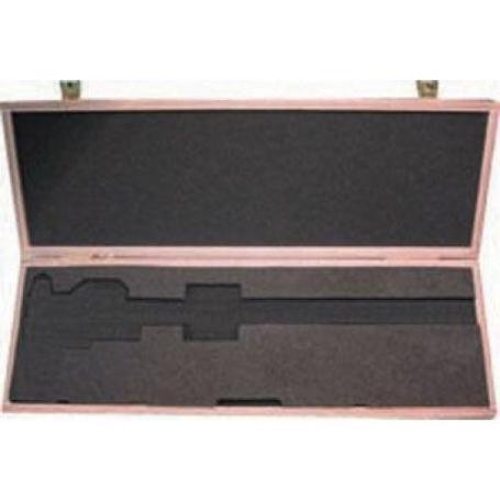 VOGEL-2099325-ESTUCHE DE MADERA PARA CALIBRE PIE DE REY DE TORNERO, PARA PIE DE REY LARGO 250 MM