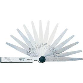 VOGEL-413105-JUEGO GALGAS ESPESORES INOX, 13 LÁMINAS