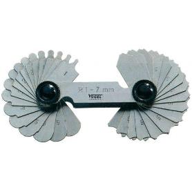 VOGEL-472115-JUEGO GALGAS PARA RADIOS INOX, 17 LÁMINAS