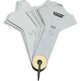 VOGEL-474401-JUEGO DE GALGAS DE SOLDADURA ESPESOR 3-12 MM (12 LÁMINAS)