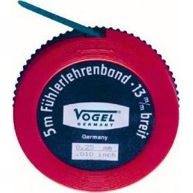 VOGEL-455001-ROLLO FLEJE CALIBRADO 5 M X 12,7 MM (ESPESOR 0,01 MM)