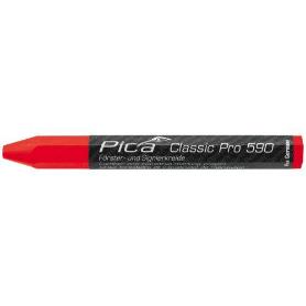 PICA-590/40-MARCADOR INDUSTRIAL CRAYON CLASSIC PRO ROJO (CAJA 12)