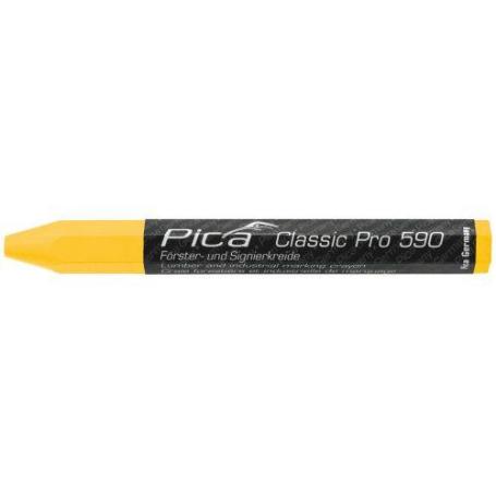 PICA-590/44-MARCADOR INDUSTRIAL CRAYON CLASSIC PRO AMARILLO (CAJA 12)