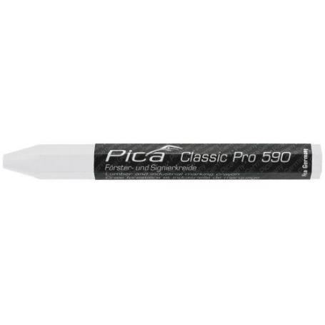 PICA-590/52-MARCADOR INDUSTRIAL CRAYON CLASSIC PRO BLANCO (CAJA 12)