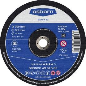 DRONCO-AS30S-350ST/32-DISCO DE CORTE METAL AS 30 S SPECIAL-METAL 350 X 3,5 MM (CAJA 10)