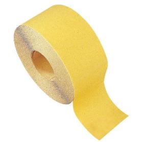 CALFLEX-KFP/GOLD100/25.60-ROLLOS PAPEL LIJA &#XD3;XIDO DE ALUMINIO AMARILLO (100 MM X GR.60)