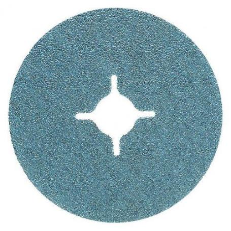 INTERFLEX-ZF581.115.60-CAJA DE 25 DISCOS DE 115 MM DE FIBRA ZIRCONIO ALúMINA (GRANO 60)