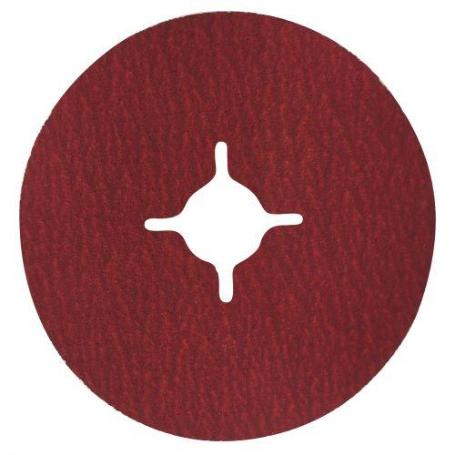 INTERFLEX-CRF532.115.100-CAJA DE 25 DISCOS DE 115 MM DE FIBRA CERÁMICO (GRANO 100)