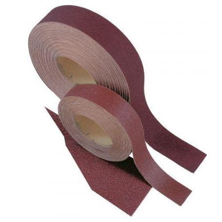 INTERFLEX-AC411JFE100.25.180-ROLLO TELA ABRASIVA SUPERFLEXIBLE DE ÓXIDO DE ALUMINIO 100X25 (GRANO 180)