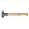 HALDER-3366.025-MAZA ANTI REBOTE MANGO MADERA SUPERCRAFT &#XD8; 25 MM