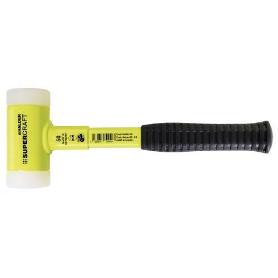 HALDER-3377.130-MAZA ANTI REBOTE MET&#XE1;LICO AMARILLO SUPERCRAFT &#XD8; 30 MM