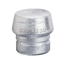 HALDER-3209.040-BOCA DE RECAMBIO METAL BLANDO PLATA SIMPLEX &#XD8; 50 MM