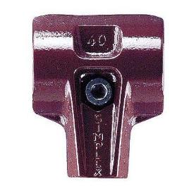 HALDER-3011.040-CUERPO DE ACERO FUNDIDO PARA MAZA SIMPLEX DIAMETRO  40 MM