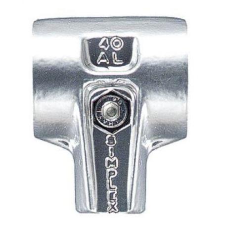HALDER-3122.050-CUERPO DE ALUMINIO PARA MAZA SIMPLEX DIAMETRO  50 MM
