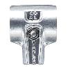 HALDER-3122.050-CUERPO DE ALUMINIO PARA MAZA SIMPLEX DIAMETRO  50 MM