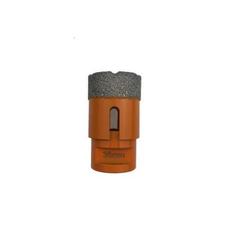 LEJA TOOLS-830M1440-BROCAS HUECAS DIAMANTADAS PARA PERFORACIÓN EN SECO CON ROSCA M14 (DIAMETRO  40 MM)