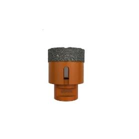 LEJA TOOLS-830M14-35-68-JUEGO DE 3 BROCAS HUECAS DIAMANTADAS PARA PERFORACIÓN EN SECO CON ROSCA M14 (DIAMETRO  35-5