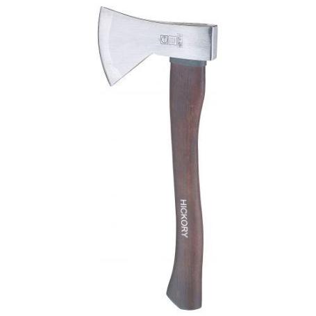 RUTHE-3014064019-HACHA DIN 5131 B &#X2013; 7294 B CON MANGO DE MADERA DE HICKORY (1400 G)