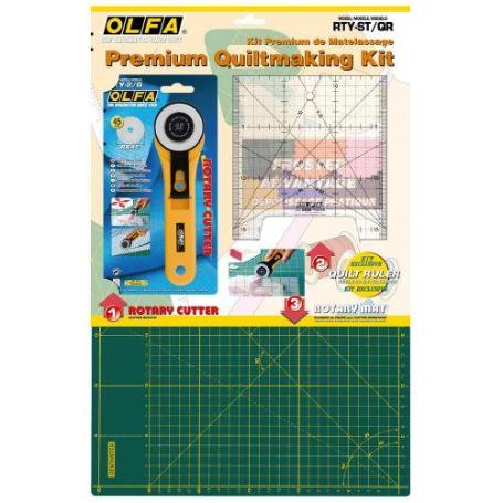OLFA-RTY-ST/QR-KIT INICIACIÓN PATCHWORK RTY-2/G + RM-IC-C
